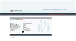 Desktop Screenshot of gymnasieskolejob.dk